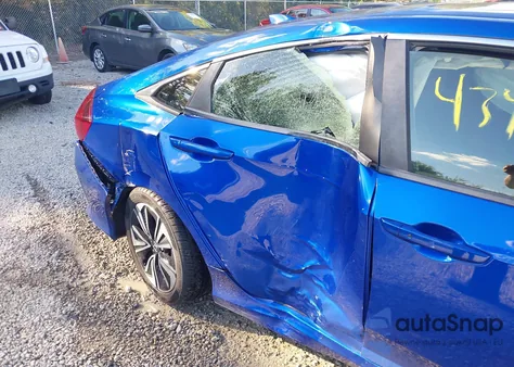 2018 Honda Civic Ex-T z USA, uszkodzony, nr VIN JHMFC1F36JX025517